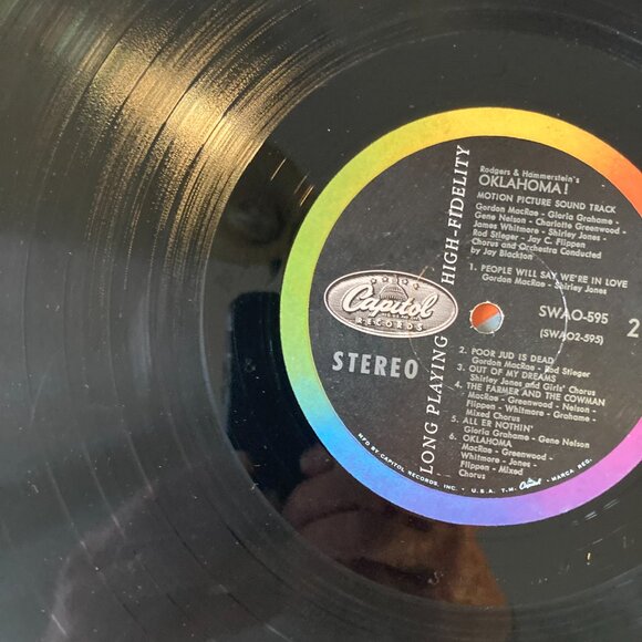 Rod Steiger Signed Oklahoma Vinyl LP SOUNDTRACK Gatefold Cover Scuffed & Scratch - Picture 7 of 9